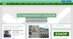 Desktop Screenshot of isz-mc.cz